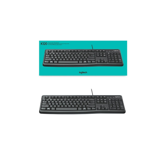 LOGITECH K120 WIRED KEYBOARD - Image 2