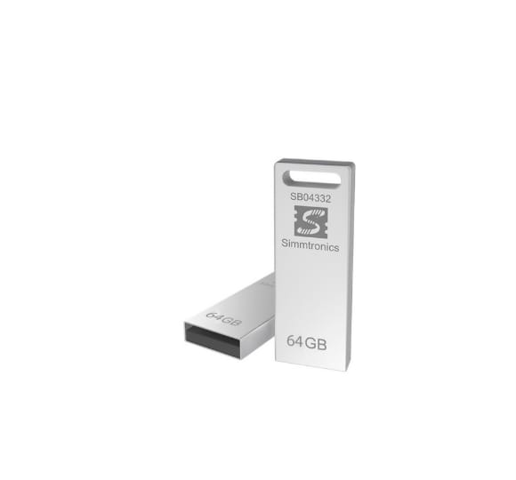 SIMMTRONICS 64GB Metal U Drive